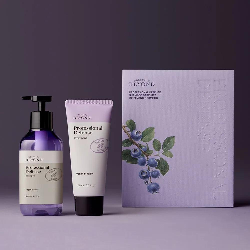 Professional Defense Shampoo Basic Set Shampoo 300ml [Gift] Treatment 100ml