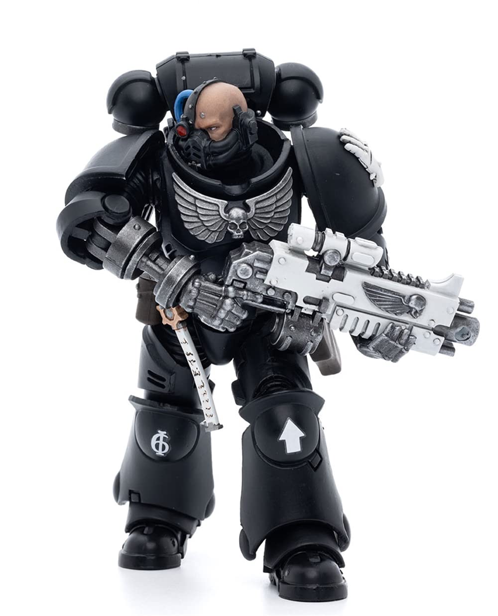 

HiPlay JoyToy Warhammer 40K Подвижные руки солдата Заступники Брат Гравак × Фигурка из железа