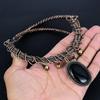 Black Onyx Necklace, Gemstone 999 Copper Wire Wrapped Necklace, Handmade Jewelry, Birthday And Anniversary Gift For Her