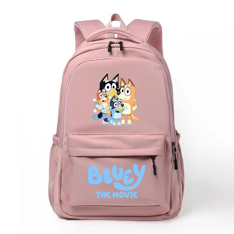 Sac à dos de loisirs style collège amusant avec Bluey Bluey Réduction de la charge pour étudiant