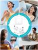 Wireless Bluetooth Earbuds New with Bluetooth Fast Up To 40 Hours of ENC Noise Automatic Touch Lightweight and Compatible with iPhone and Web and