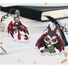 Acryl Schlüsselanhänger für Hazbin Hotel Alastor Vaggie Husk Angel Dust Niffty Anime Anhänger Kreativer Acryl Rucksack Anhänger