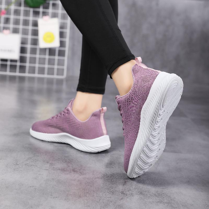 Dámské ultralehké, velké velikosti, prodyšné, síťované, outdoorové boty, jaro/podzim, velikost 35-41