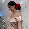 Sweet Hairband Autumn Winter Women Large Hair Ties Headband Lace Hair Scrunchies