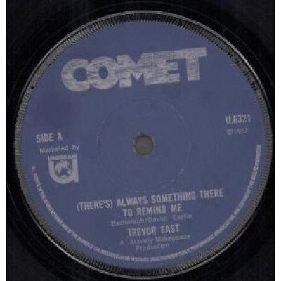 7inch Record TREVOR EAST - (There's) Always Something There To U6321 COMET 1978 UK Pop Used