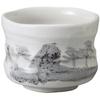 Matcha Shino Sansui Matcha Design X 8cm Mino Made In Japan Ale-net Bowl, (Small), 11.7 (H), Ware,