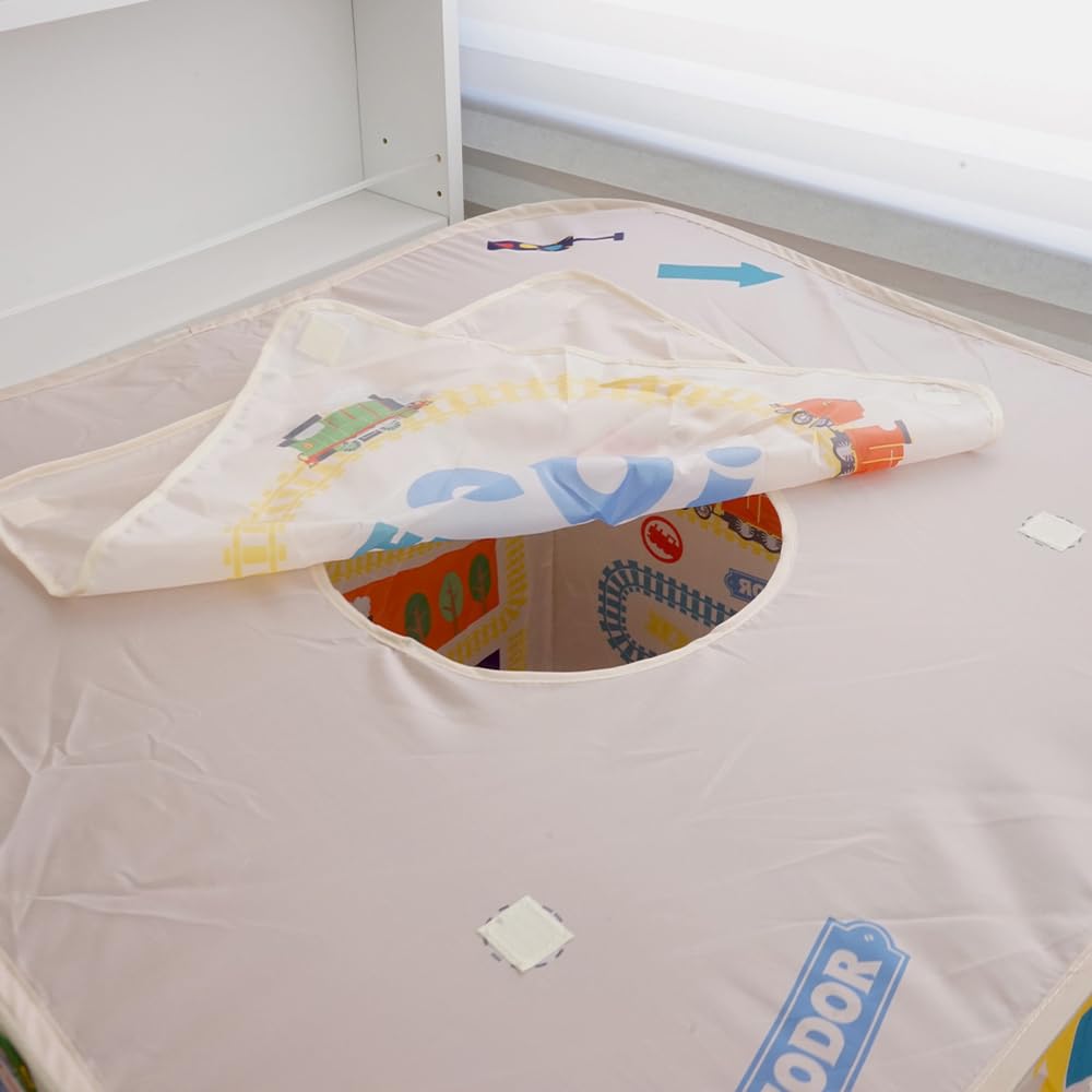 Hassy Top-in Thomas the Tank Engine, Thomas, Rebecca, James, Nia, Percy Cube Tent, Kids' Tent, Compact Storage