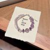 Handmade Purple Crystal Freshwater Pearl Wrap Bracelet Women Modern Minimalist Style 2026 Collection