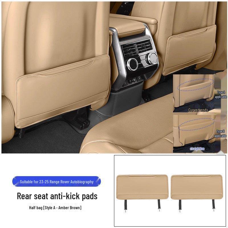 Kui Xi Anti-Kick Mat for 23-25 Range Rover Sport Executive Seat Back - Full Rear Seat Protection