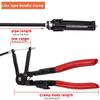 Car water pipe clamp pliers, wrench, pipe bundle pliers, car maintenance tool equipment, bendable water pipe throat pliers