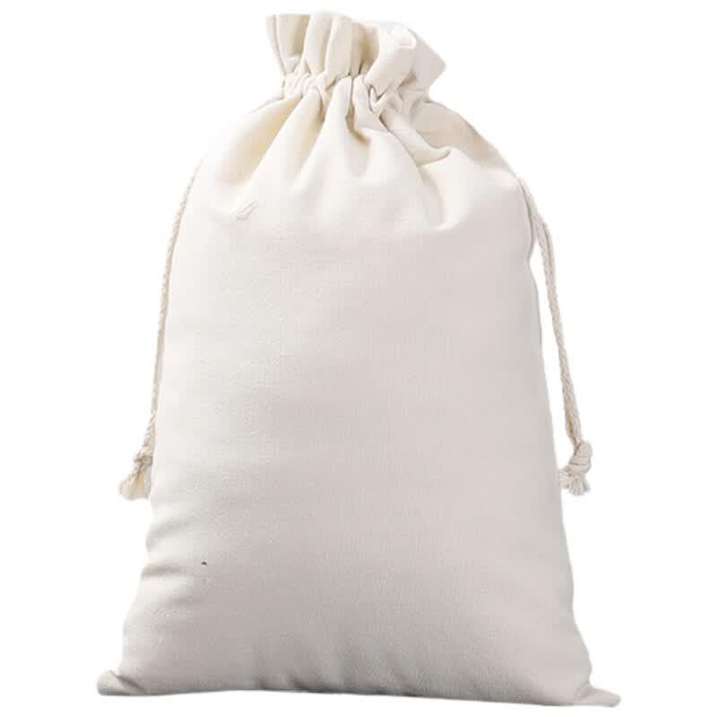 Large Canvas Drawstring Storage Bags