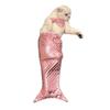 Girl Cat Scale Costume Apparel Beach Dress Beach Colorful Mermaid for Puppy Dog and Cats Mermaid Dress