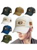 US 250th Anniversary Soft Embroidery Peak Cap Breathable Retro Printed Baseball Hat for Activities Hiking Camping Picnic