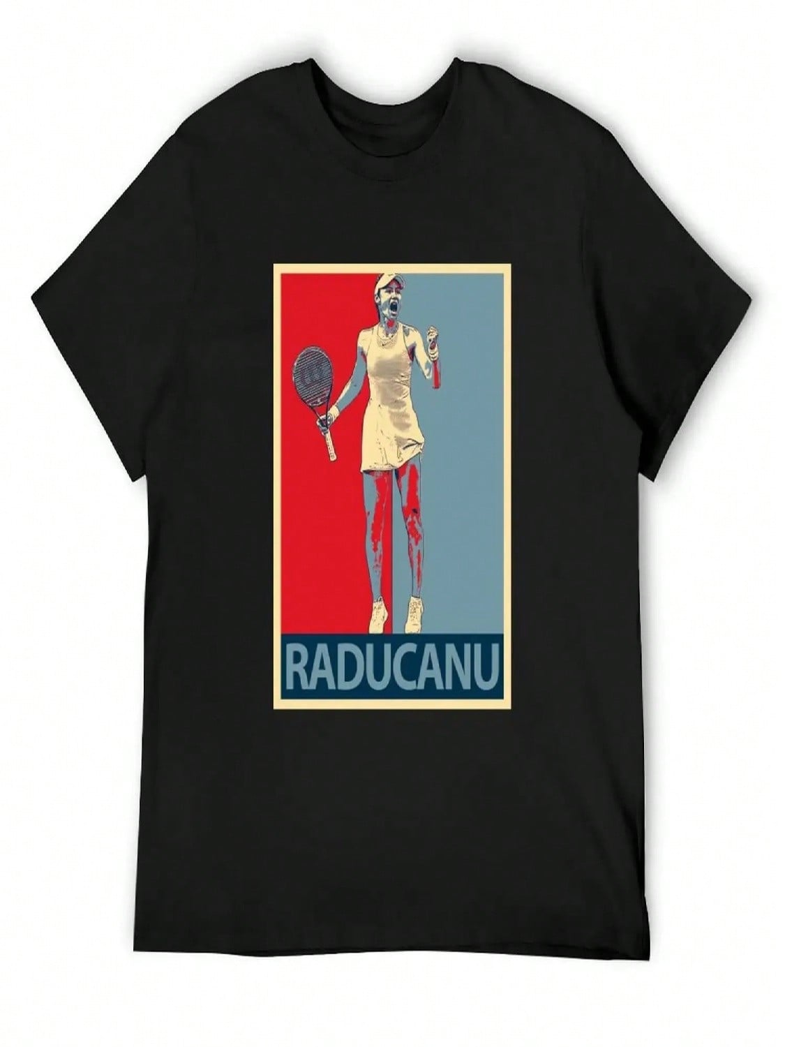 Emma Raducanu T-Shirt Plus Size Clothes Graphic Shirts Anime Stuff Heavy Weight T Shirts For S разноцветный