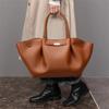 Niche Wing Bag Simple Fashionable Tote High-quality Large-capacity Lychee Pattern Casual Shoulder