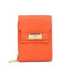 Women's wallet Women's small wallet Women's simple texture folding fashion short clutch wallet