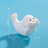 Ornament Miniatură Adorabil din Rășină cu Focă pentru Decor de Birou Tematică Animal Marin Ocean Focă Drăguță de Desene Animate Mini Figurine pentru Acvariu