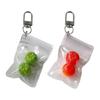 Adorable Citrus Fruit Key Ring Orange Keychain Alloy Materials Lovely Jewelry Perfect For Keys Or Phone Accessories
