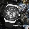 MEGIR Chronograph Fashion Sport Casual Watches for Men Silicone Waterproof Quartz Wristwatch Date Clock Reloj Hombre 2215