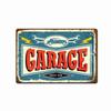 Garageskylt Metall Man Cave Plåt Bar Aluminium Butiksdekor Rolig Vintage Mancave