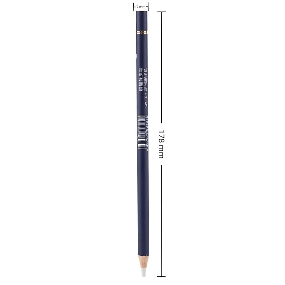6PCS Matte Erasing Effect Sketch Tortillon Art Precision Eraser Stick Studio Daily Use