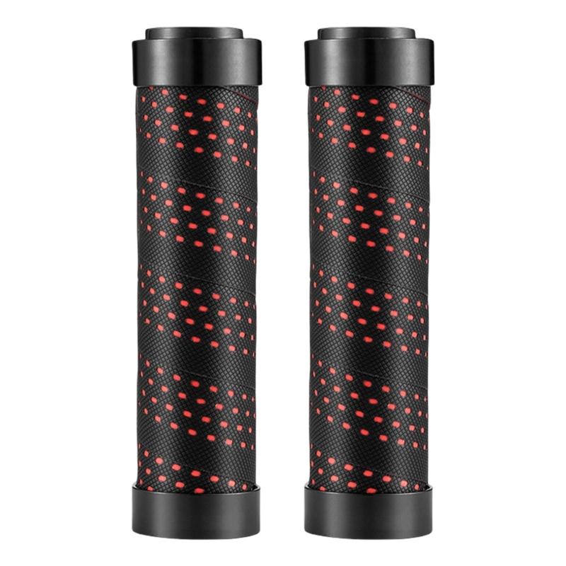 Comfortable NonSlip Bicycles Handlebar Grips Nonslip Cycling Handlebar Sleeve Bilateral Locks Bikes Handlebar Grips