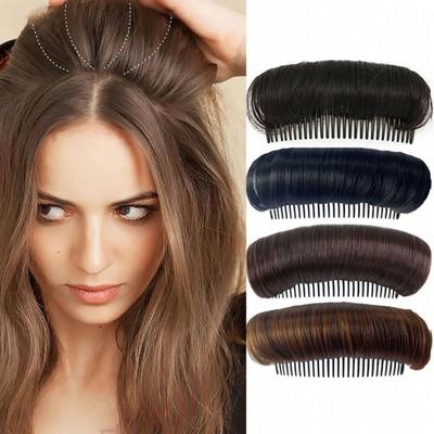 1 Stück Damen Haarvolumenverstärkende Haarbasis Haarkämme & Haarschmuck Fitnessstudio