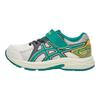 Asics Contend Jog PS Moisture Wicking Outdoor Fitness Running Shoes Kids Sneakers White Green 1014A356-102