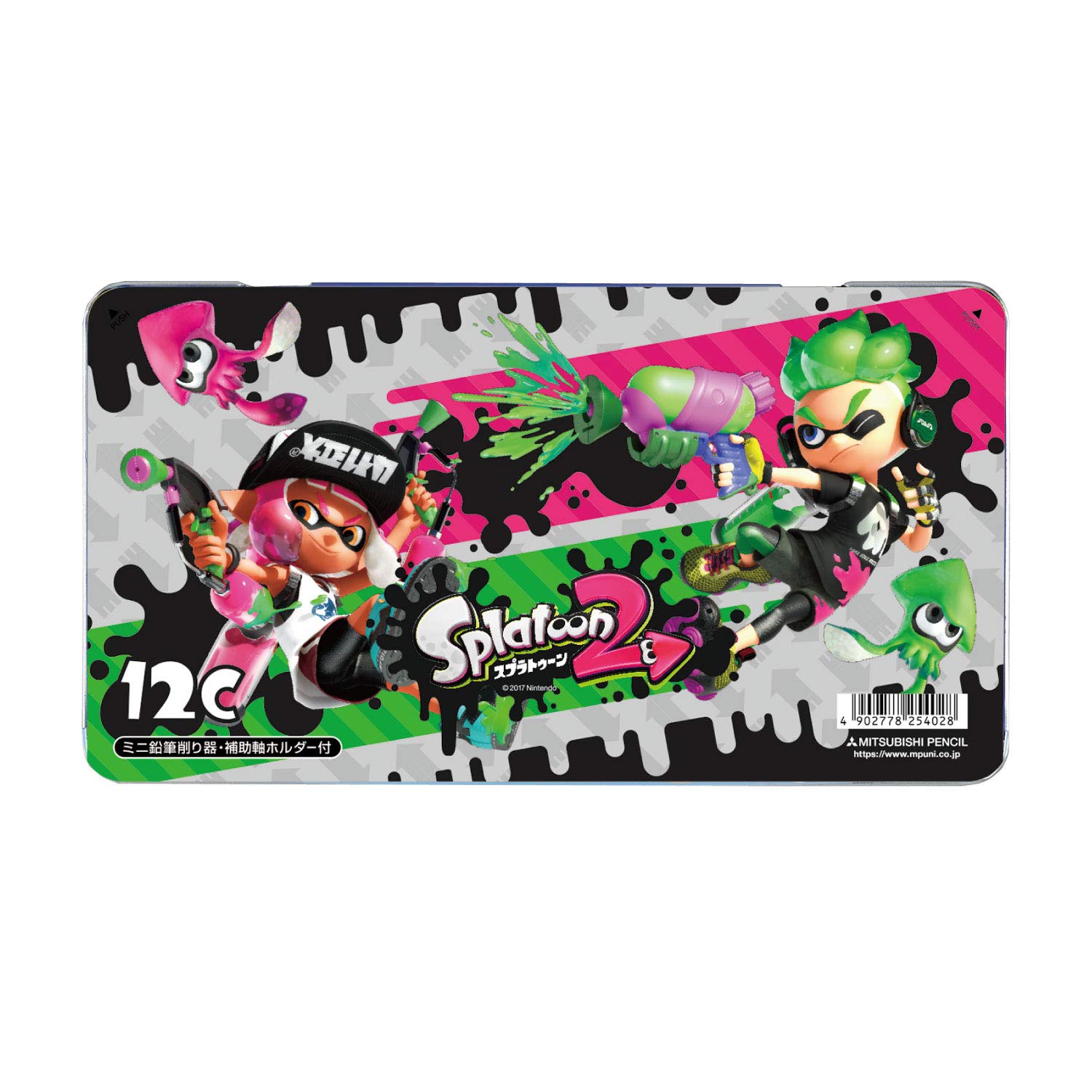 

Mitsubishi Pencil Colored Pencils Splatoon 890 12 Colors K89012CSTS