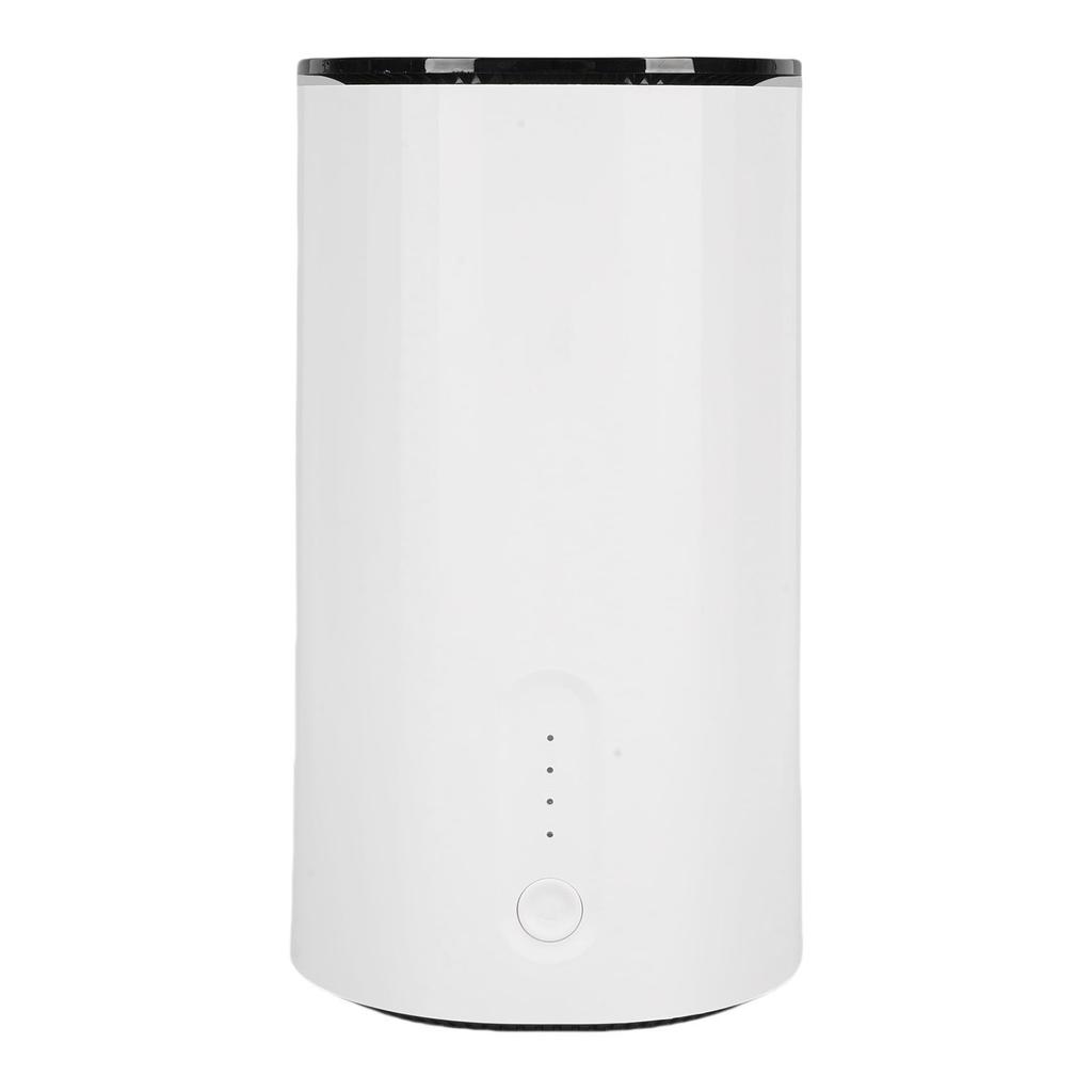 Double Band WiFi 6 Router with 2 SIM Card Slots High Speed NR NSA SA 5G CPE Router with 2.5G WAN for Home Indoor UK Plug