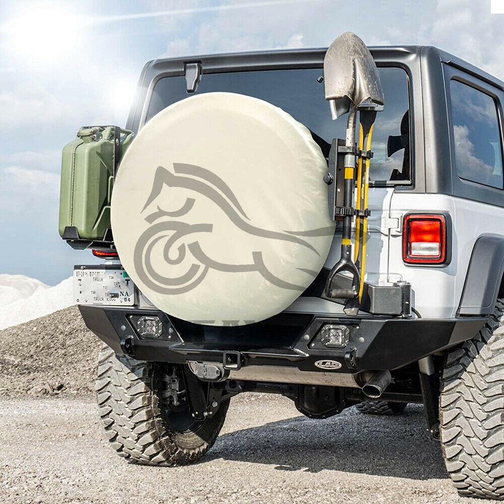 13in Heavy Duty Spare Wheel Tire Tyre Cover PU Leather For 21in-23in Wheel Universal Car Tire Cover Case Spare Tire Wheel