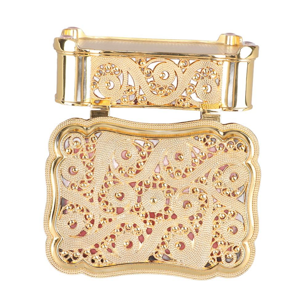 Vintage Small Treasure Chest Gold Trinket Organizer Decorative Boxes Keepsake Box For Necklace