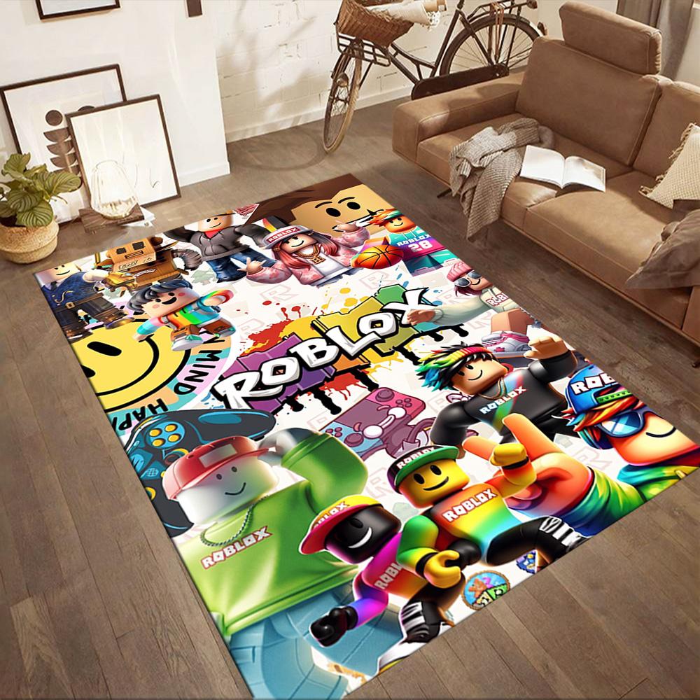 Roblox 405 Carpet Suitable for Kitchen Decorate Room Game Room Foyer Anti-slip Rug Office Home Decor Spiritual Gift