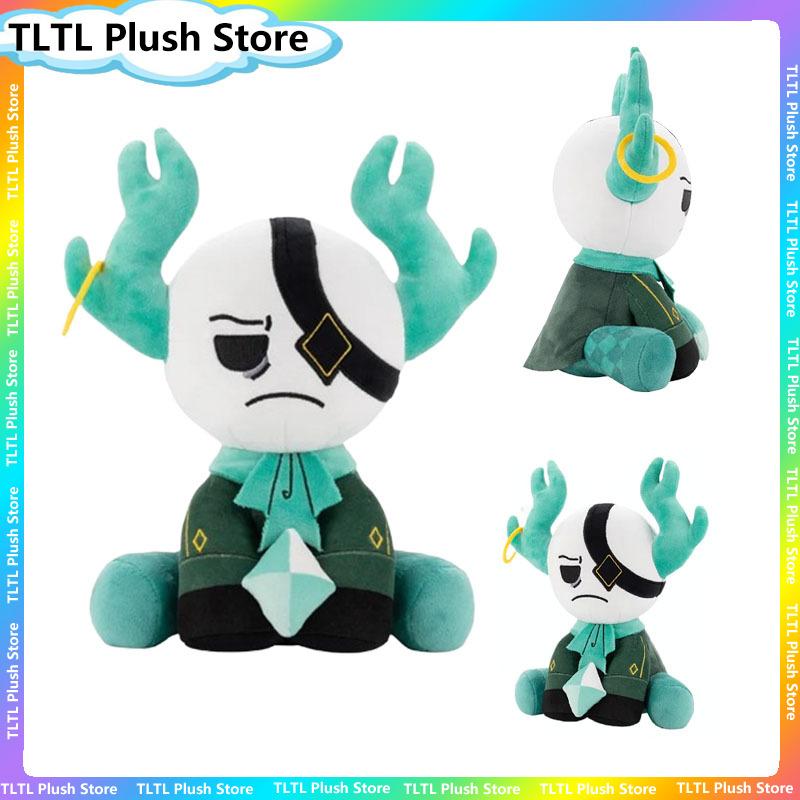 Medkit Plushie BUll Horned Demon Anime Peripheral Cotton 25cm Soft Doll Cute Room Decoration Collection Kids Toys Birthday Gifts