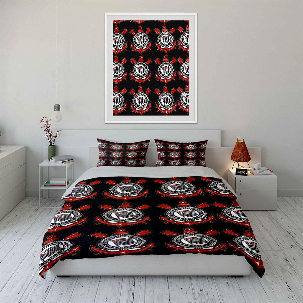"Corinthians Logo Bedding Set" Bedding Duvet Cover Set Duvet Cover Pillowcases (1 * Duvet Cover 2 * Pillowcases, without duvet insert)
