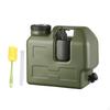 Jerrican d'eau de camping Seau étanche avec robinet Distributeur de savon pour les mains Contenant portable Grand