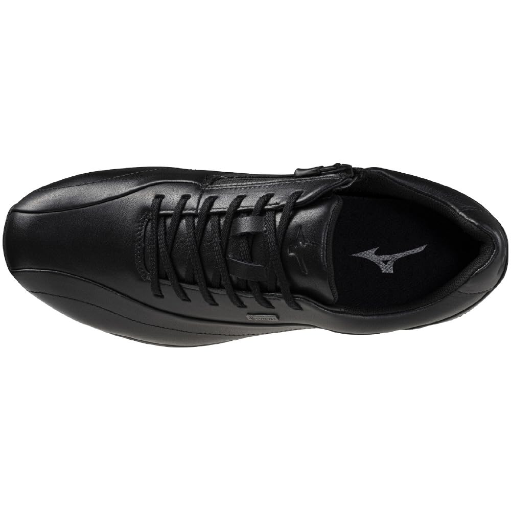 Mizuno LD40 VII GTX Walking Wide Zippered Inner Casual Size 3E Shoes, Waterproof, Gore-Tex, Lightweight, Fit, Shoe, Sneakers, Men's, Black, 26.5 Cm,