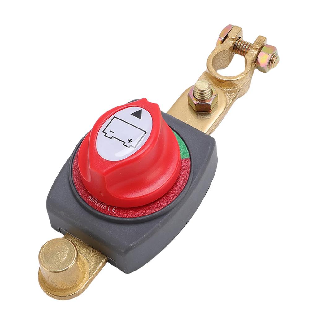Battery Disconnect  Switch 275A Top Post Battery  Safe ON OFF Toggle Mechanism Detachable Terminal User Friendly for ATVs