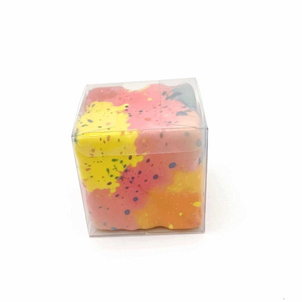 Slow Rising Maltose Cube Stress Toy Foam Slow Rebound Toy ADHD TPR Squeeze Toy Kids Adults Style 5