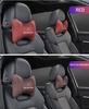 D1-1PCS Car Seat Headrest Auto Logo Neck Pillow For Mercedes Benz AMG W203 W204 W205 W209 W210 W176 Interior Stickers PGTZ-BENCHI