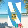 Beach Towel with Argentina Football Pattern - soft,absorbent,machine washable Lightweight&Modern,swimming,Travel Essentials