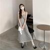 Stylish Sleeveless Striped Beach Dress - Summer Slim Fit for Women