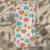 Pink Coral Seashell Beach Towel, Soft Quick-Drying, Perfect For Portable Outdoor Travel, Swimming, Camping And Summer Beach