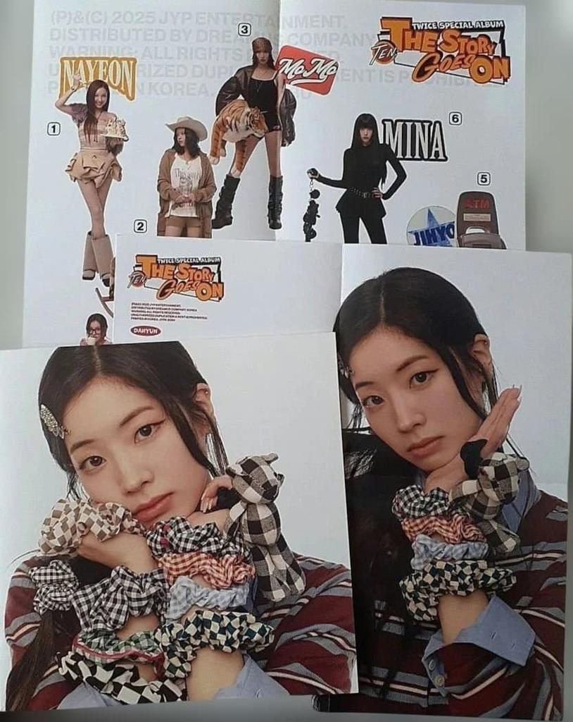 [USED] TWICE THE STORY GOES ON CAST Ver. Dahyun