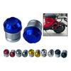 Colorful Handlebar Gear Metal Alloy Handle Bar End Weights Grips Caps Metal Alloy 4x2.7cm/1.6x1.1-inch for Motorcycle