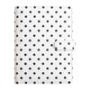 A5 Loose-leaf Account Notebook Spotted Cover Planner Custom Financial Organizer Multi-slot Work Journal Portable Record Book