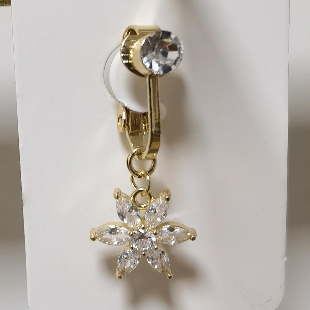 Stylish No-Clip Navel Ring and Stud Collection