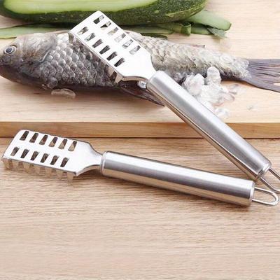 Kitchen Household Portable Tools Stainless Steel Fish Scale Planer Kitchen Practical Fish Killing Scaler Accessories Supplies