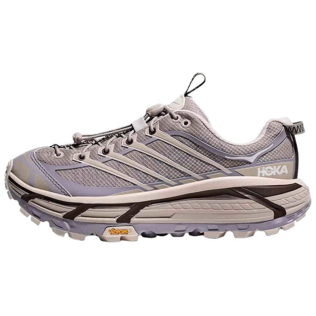 HOKA ONE ONE Mafate Three 2 Cushioning Abrasion Resistant Breathable Lightweight Rebound Low top Running Shoes Unisex 1175490-PFG