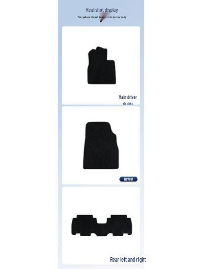 Nylon Foot Mats for X-Trail 2008-2013: Durable, Water-Resistant & Dirt-Resistant